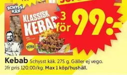 ICA Supermarket Kebab Schysst käk erbjuda