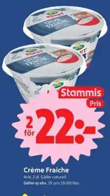 ICA Supermarket CRÈME FRAICHE erbjuda