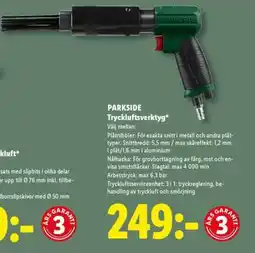 Lidl PARKSIDE Tryckluftsverktyg erbjuda