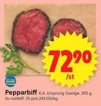 ICA Supermarket Pepparbiff erbjuda