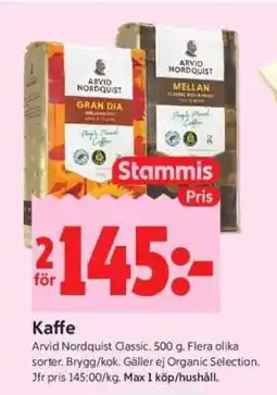 ICA Supermarket KAFFE erbjuda