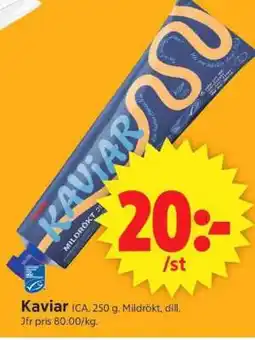 ICA Supermarket KAVIAR erbjuda