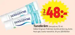 ICA Supermarket TANDKRÄM Sensodyne erbjuda