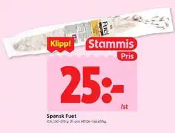 ICA Supermarket Spansk Fuet erbjuda