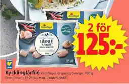 ICA Supermarket KYCKLINGLÅRFILÉ erbjuda