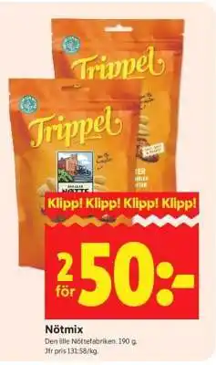 ICA Supermarket Nötmix erbjuda
