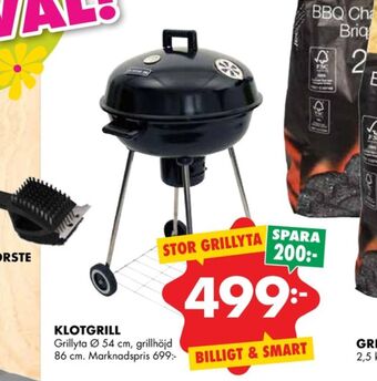 ÖoB Klotgrill erbjuda