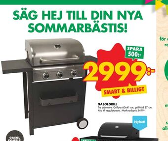ÖoB Gasolgrill erbjuda