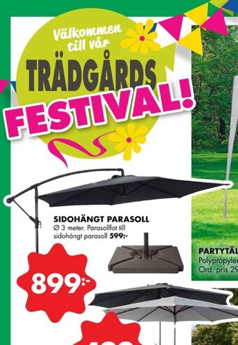 ÖoB Parasollfot erbjuda