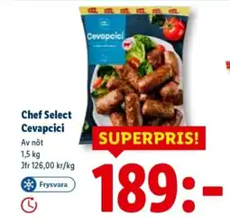 Lidl Chef Select Cevapcici erbjuda