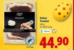 Lidl Deluxe Tiramisù erbjuda