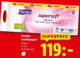 Floralys Toalettpapper