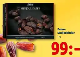 Lidl Deluxe Medjooldadlar erbjuda