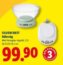 Lidl SILVERCREST Köksvåg erbjuda