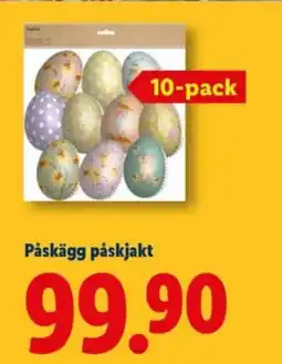 Lidl Påskägg påskjakt erbjuda