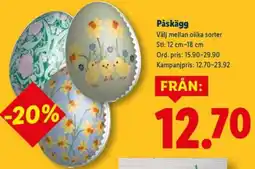 Lidl Påskägg erbjuda
