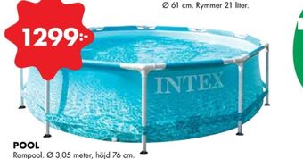 ÖoB Intex Pool erbjuda