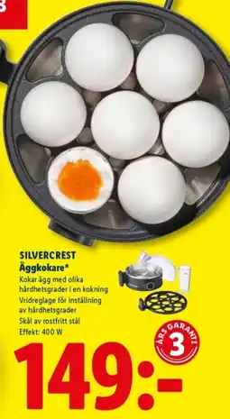 Lidl SILVERCREST Äggkokare erbjuda