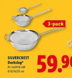 Lidl SILVERCREST Durkslag erbjuda