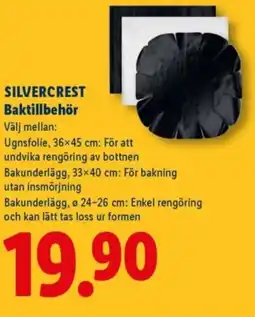 Lidl SILVERCREST Baktillbehör erbjuda
