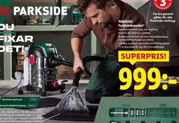 Lidl PARKSIDE Textilvårdsmaskin erbjuda