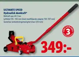 Lidl ULTIMATE SPEED Hydraulisk domkraft erbjuda
