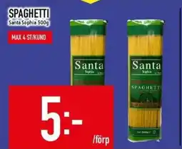 Matdax Santa Sophia Spaghetti erbjuda