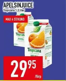 Matdax Tropicana Apelsinjuice erbjuda