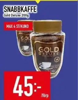 Matdax Gold Deluxe Snabbkaffe erbjuda