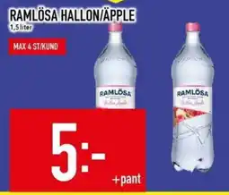Matdax Ramlösa Hallon/apple erbjuda