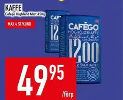 Matdax Cafégo Highland Mist Kaffe erbjuda