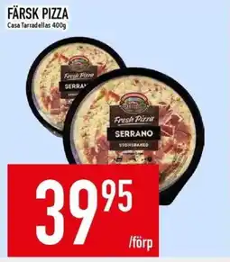 Matdax Casa Tarradellas Färsk pizza erbjuda