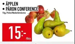 Matdax Äpplen • Päron conference erbjuda