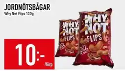 Matdax Why Not Flips Jordnötsbågar erbjuda