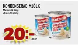 Matdax Markomilk Kondenserad mjölk erbjuda