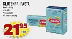Matdax Barilla Glutenfri pasta erbjuda