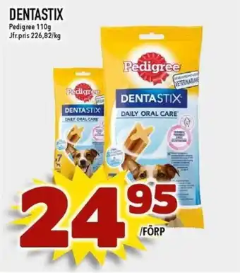 Matdax Pedigree Dentastix erbjuda