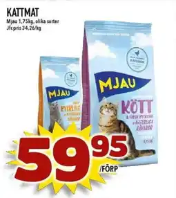 Matdax MJAU Kattmat erbjuda