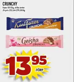 Matdax Fazer Crunchy erbjuda