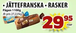 Matvärlden Tensta Pågen Jättefranska • rasker erbjuda