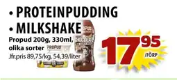 Matvärlden Tensta PROPUD Proteinpudding • milkshake erbjuda