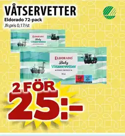 Matvärlden Tensta ELDORADO Våtservetter erbjuda