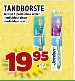 Matvärlden Tensta Jordan Tandborste erbjuda