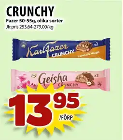 Matvärlden Tensta Fazer Crunchy erbjuda
