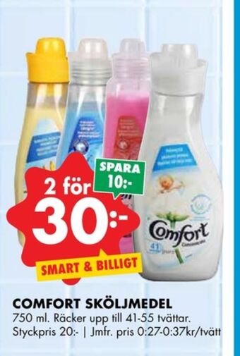 ÖoB Comfort Sköljmedel erbjuda