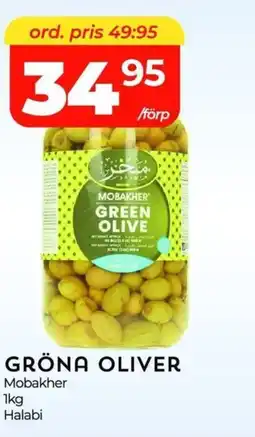 Matrix Butikerna MOBAKHER Gröna oliver erbjuda