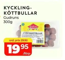Matrix Butikerna Kyckling- köttbullar erbjuda