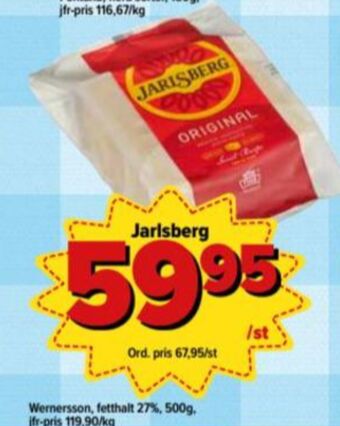 Östenssons Wernerssons Jarlsberg erbjuda