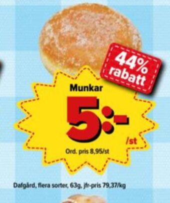 Östenssons Dafgårds Butiksbakat kaffebröd erbjuda