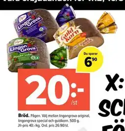 Coop Extra Bröd erbjuda